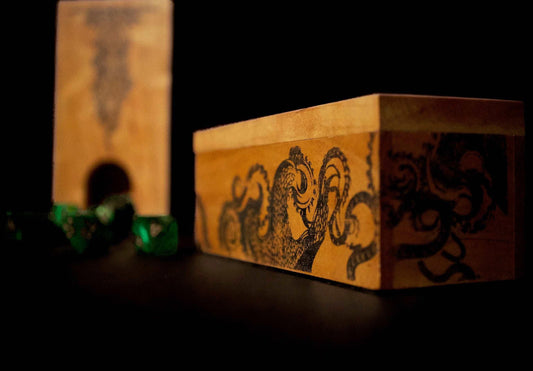 Cherry Dice Vault with Cthulhu - Dragon Armor Games