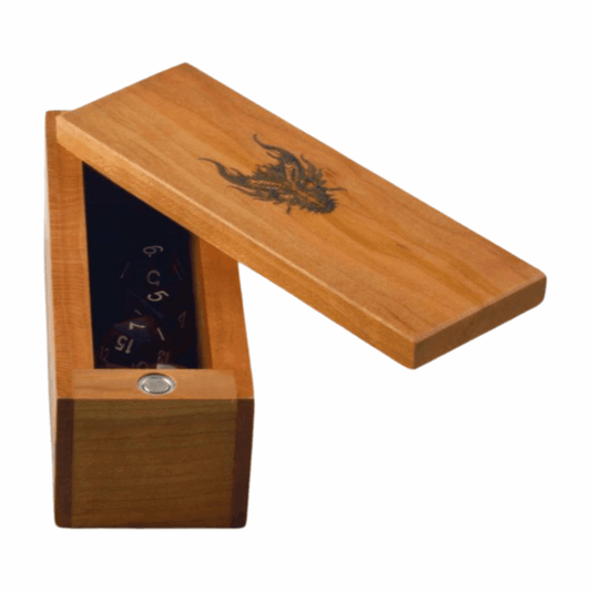 Dragon & Flames Dice Vault - Dragon Armor Games