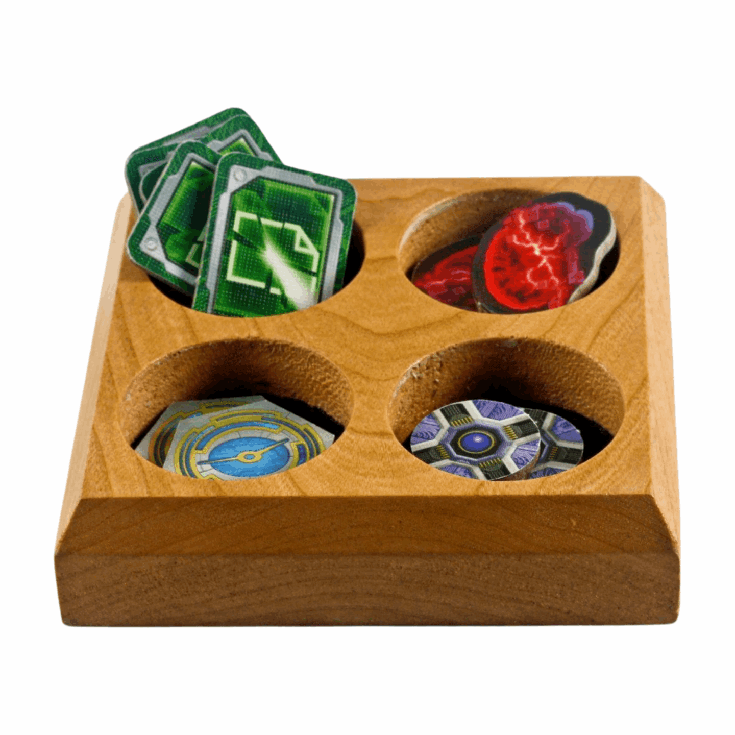 Cherry Token Tiles - 4 Pack - Dragon Armor Games