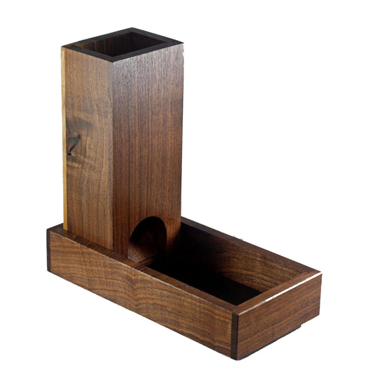 Medium Black Walnut Dice Tray - Dragon Armor Games