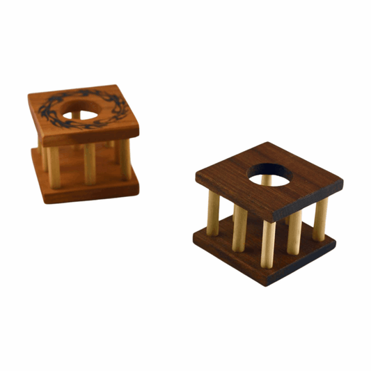 Walnut Dice Jail - Dragon Armor Games