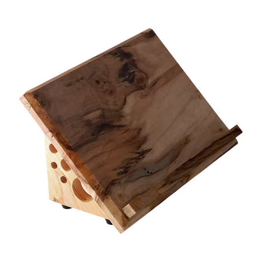 Ambrosia Maple Book Stand on White Background