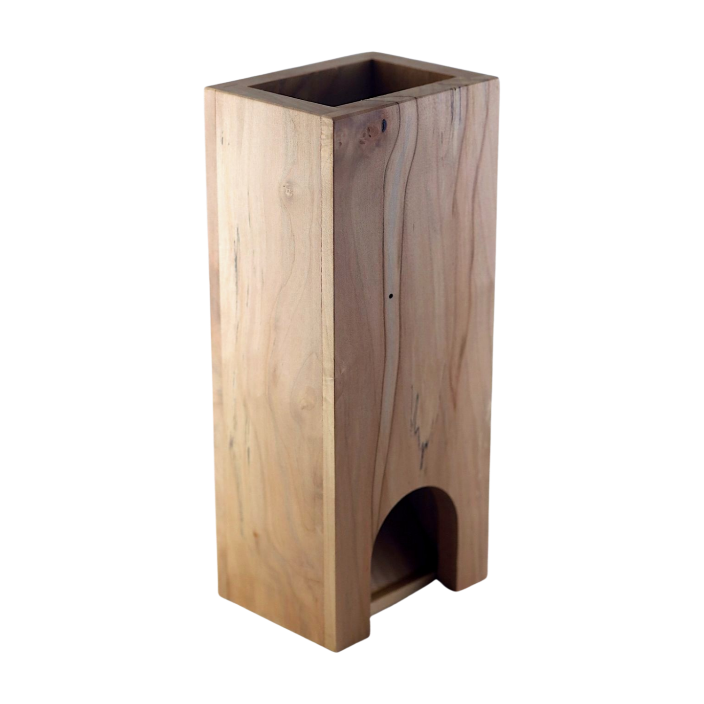 Ambrosia Maple Wooden Dice Tower for TTRPG