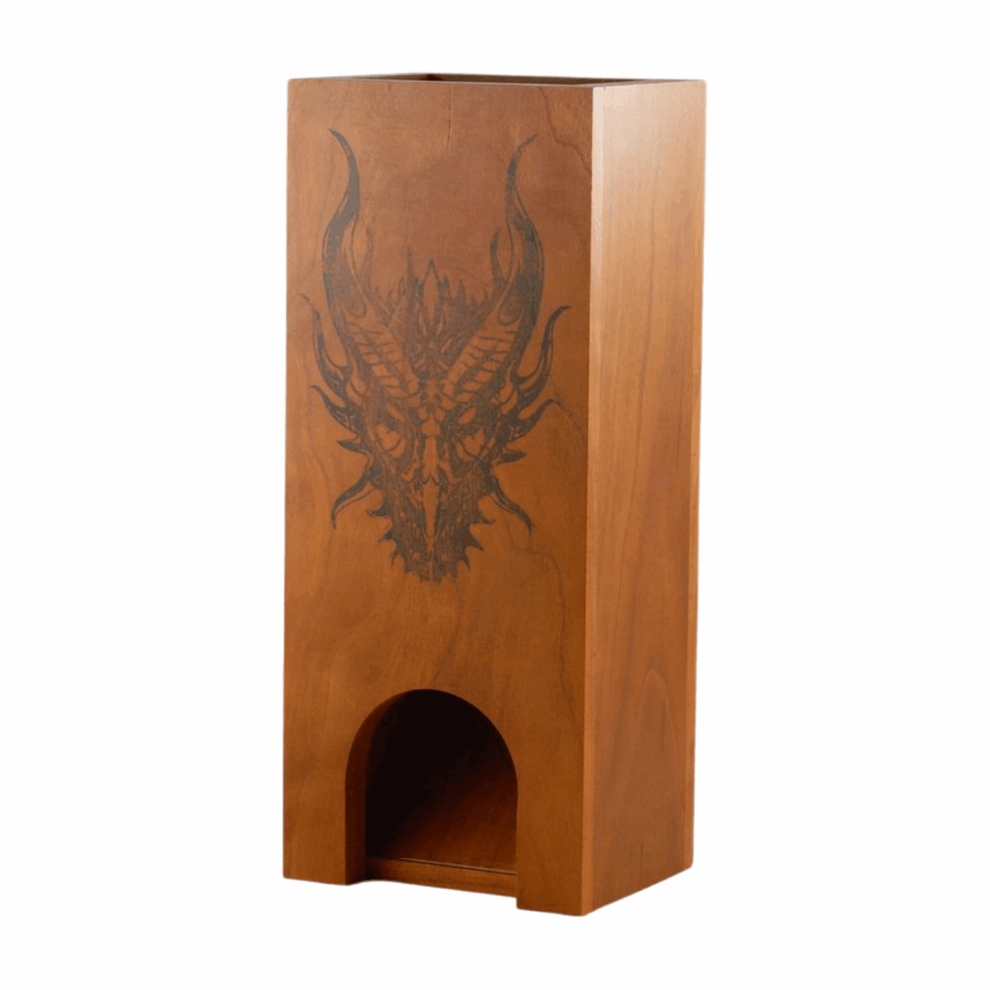 Cherry Dice Tower with Dragon Design - Dragon Armor Games
