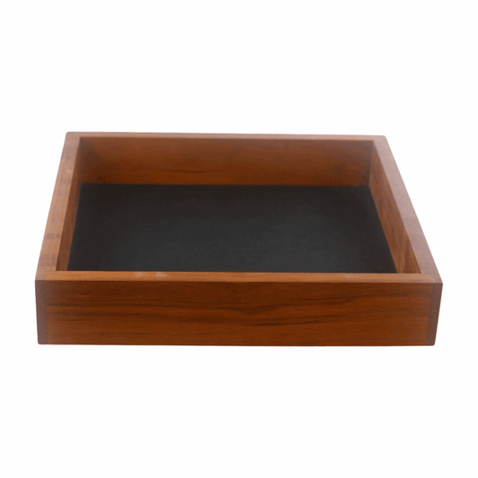 Large Cherry Wood Dice Tray for Tabletop Gaming - Dragon Armor Games